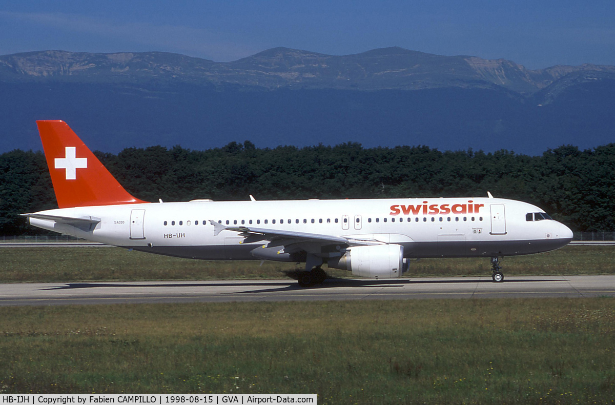 HB-IJH, 1996 Airbus A320-214 C/N 574, Swissair
