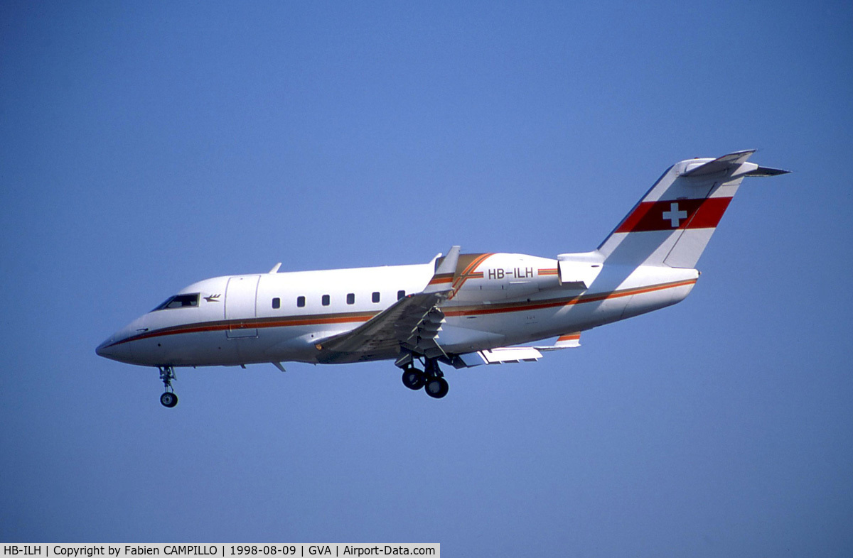 HB-ILH, 1981 Canadair Challenger 600S (CL-600-1A11) C/N 1025, CL-600-1A 11 Challenger 600S