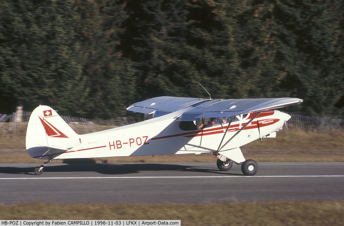 HB-POZ, 1970 Piper PA-18-150 Super Cub C/N 18-8877, Piper PA-18-150 Super Cub 18-8877