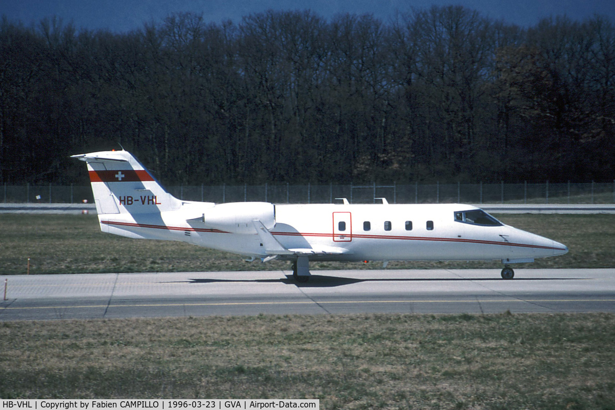 HB-VHL, Gates Learjet 55 C/N 55-054, Learjet 55 Longhorn