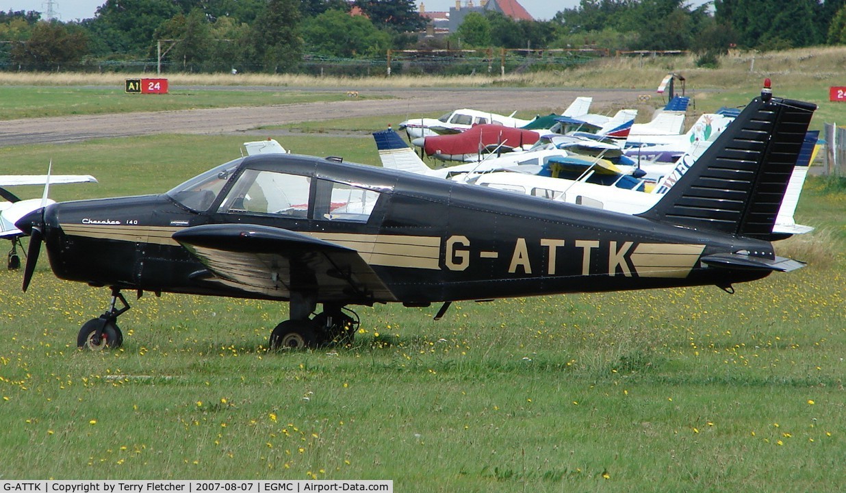 G-ATTK, 1966 Piper PA-28-140 Cherokee C/N 28-21959, Pa-28-140