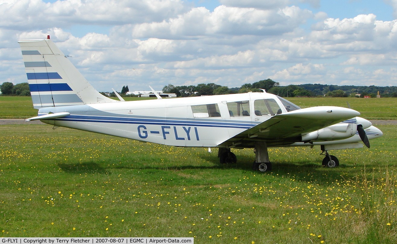 G-FLYI, 1972 Piper PA-34-200T Seneca II C/N 34-7250144, Pa-34-200-2