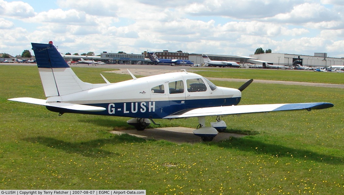 G-LUSH, 1975 Piper PA-28-151 Cherokee Warrior C/N 28-7515201, Pa-28-151