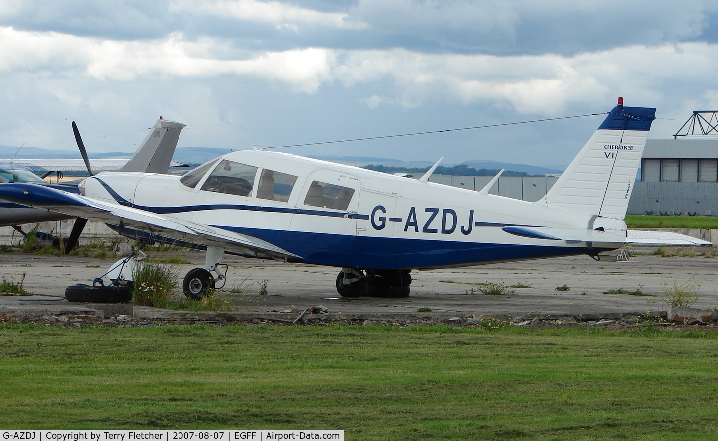 G-AZDJ, 1971 Piper PA-32-300 D Cherokee Six C/N 32-7140068, Piper Pa-32-300