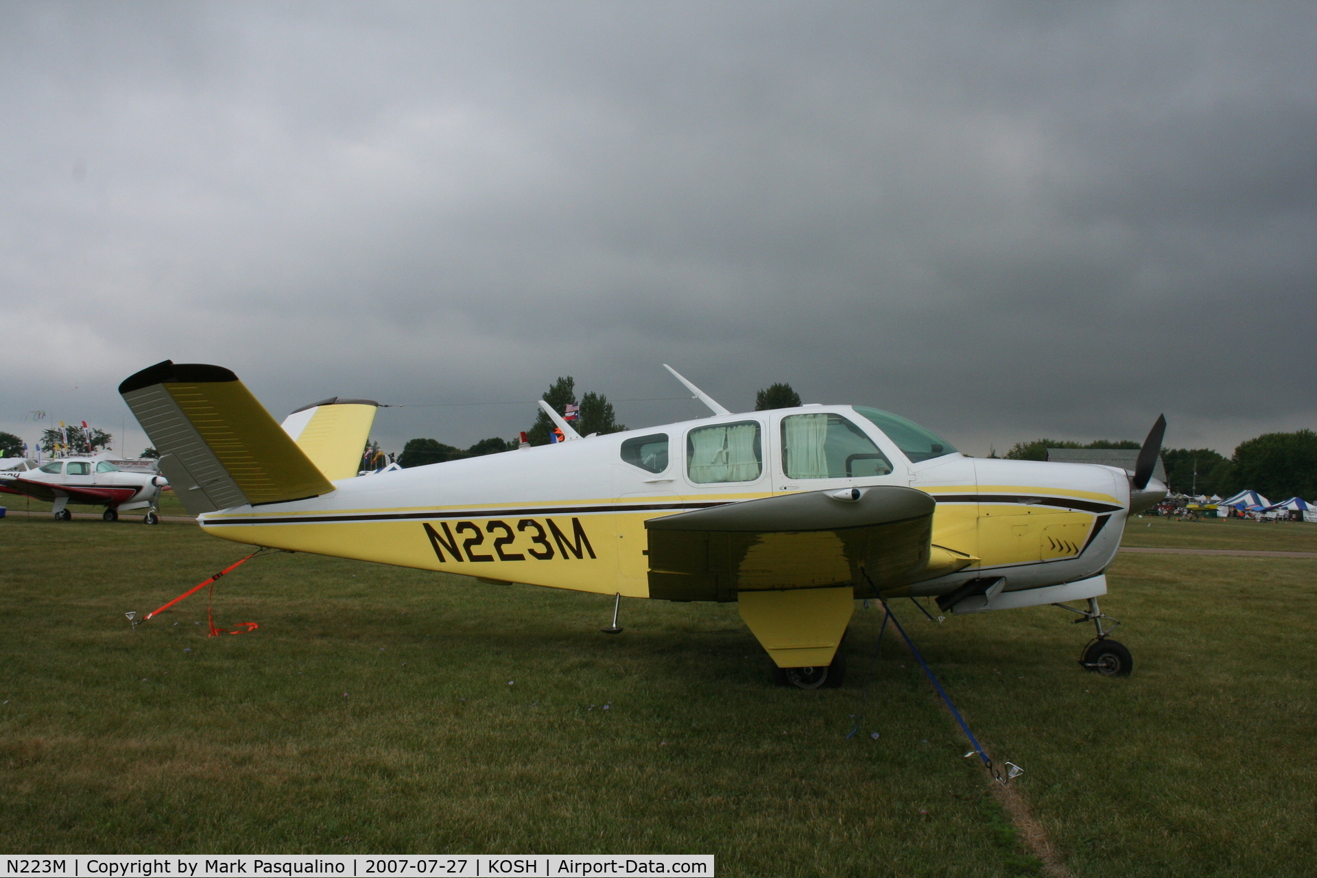 N223M, 1960 Beech M35 Bonanza C/N D-6524, Beech M35