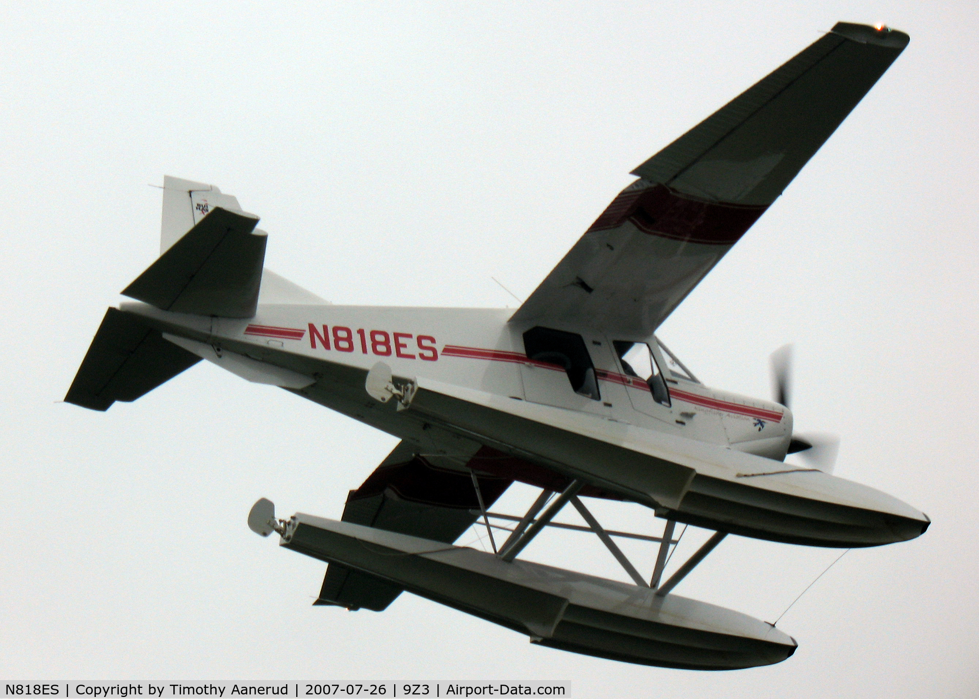 N818ES, 2004 Found FBA-2C1 C/N 48, On final for Kodiak Llilly Lake Seaplane Base