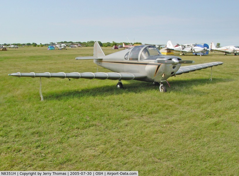 N8351H, 1950 Emigh TROJAN A-2 C/N 54, EAA AirVenture 2005