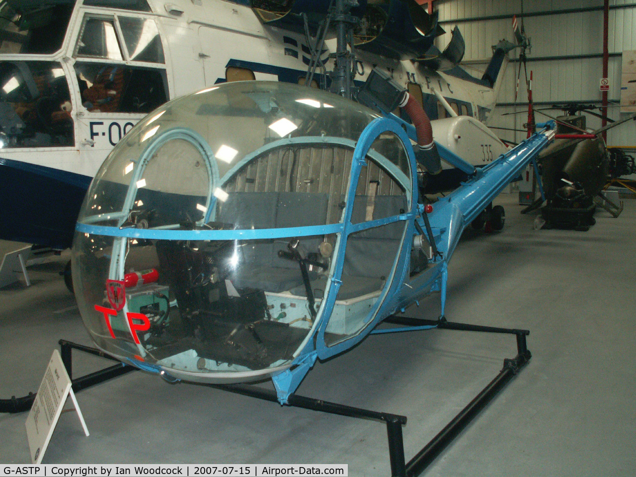 G-ASTP, 1961 Hiller UH-12C C/N 1045, Hiller UH-12C/IHM Weston-Super Mare