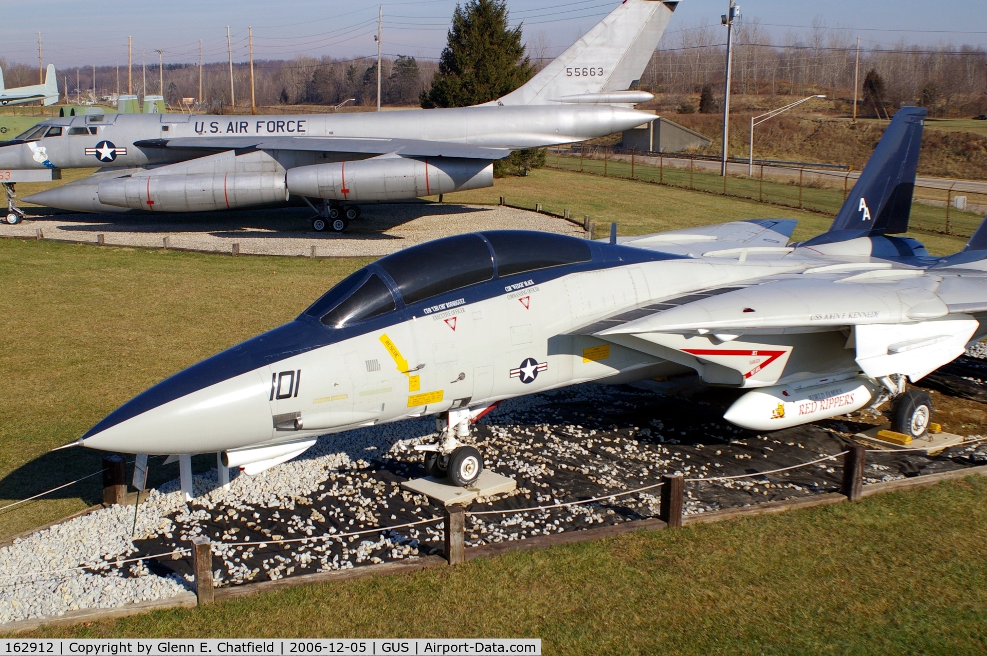 162912, Grumman F-14B Tomcat C/N 560, F-14B at the Grissom AFB Museum