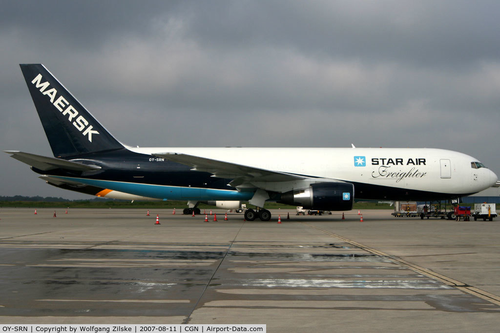 OY-SRN, 1985 Boeing 767-219ERF C/N 23326, visitor