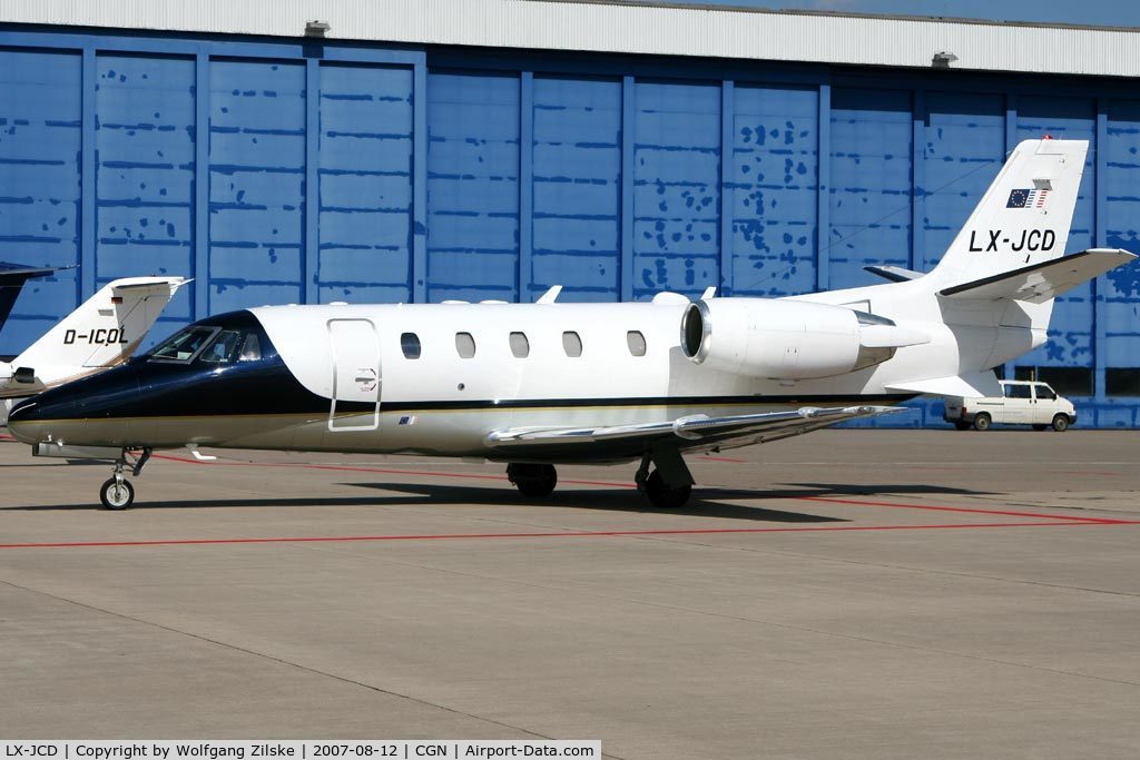 LX-JCD, 2000 Cessna 560 Citation Excel C/N 560-5104, visitor