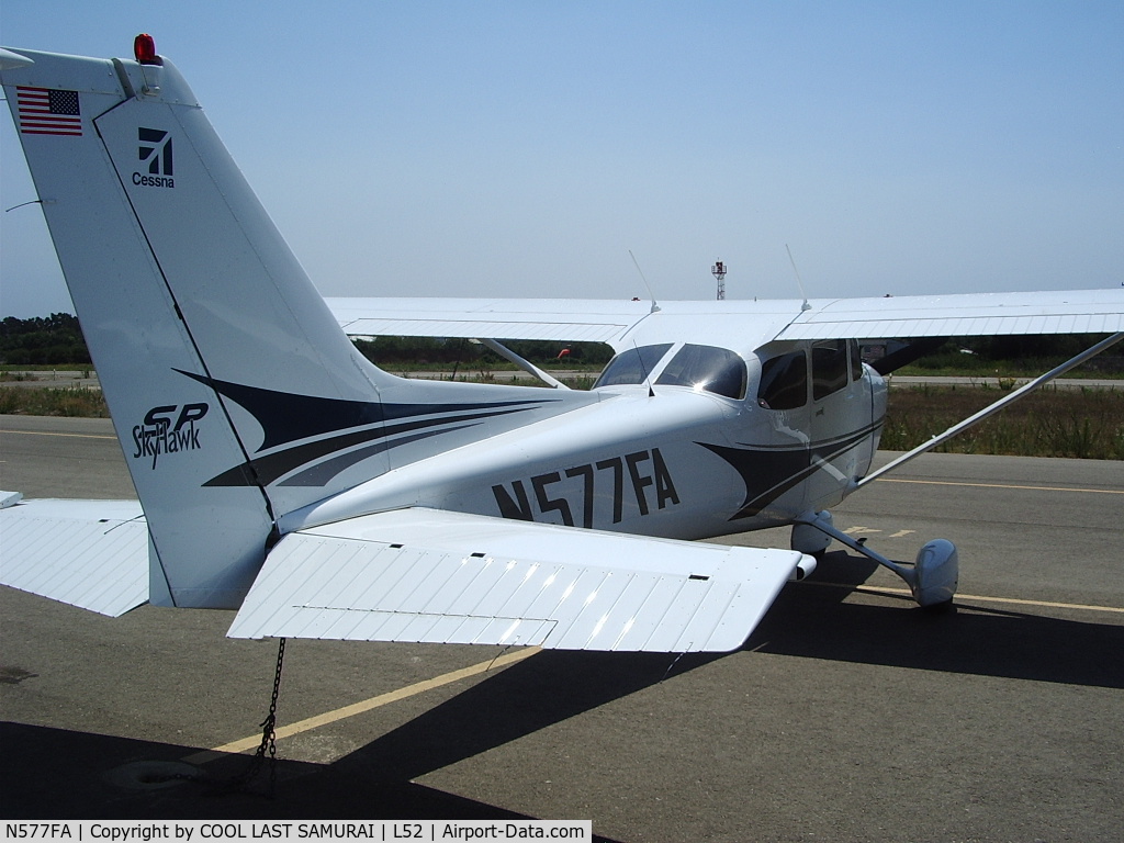 N577FA, 2004 Cessna 172S C/N 172S9577, N577FA @ Oceano Airport (L52) Transient Parking