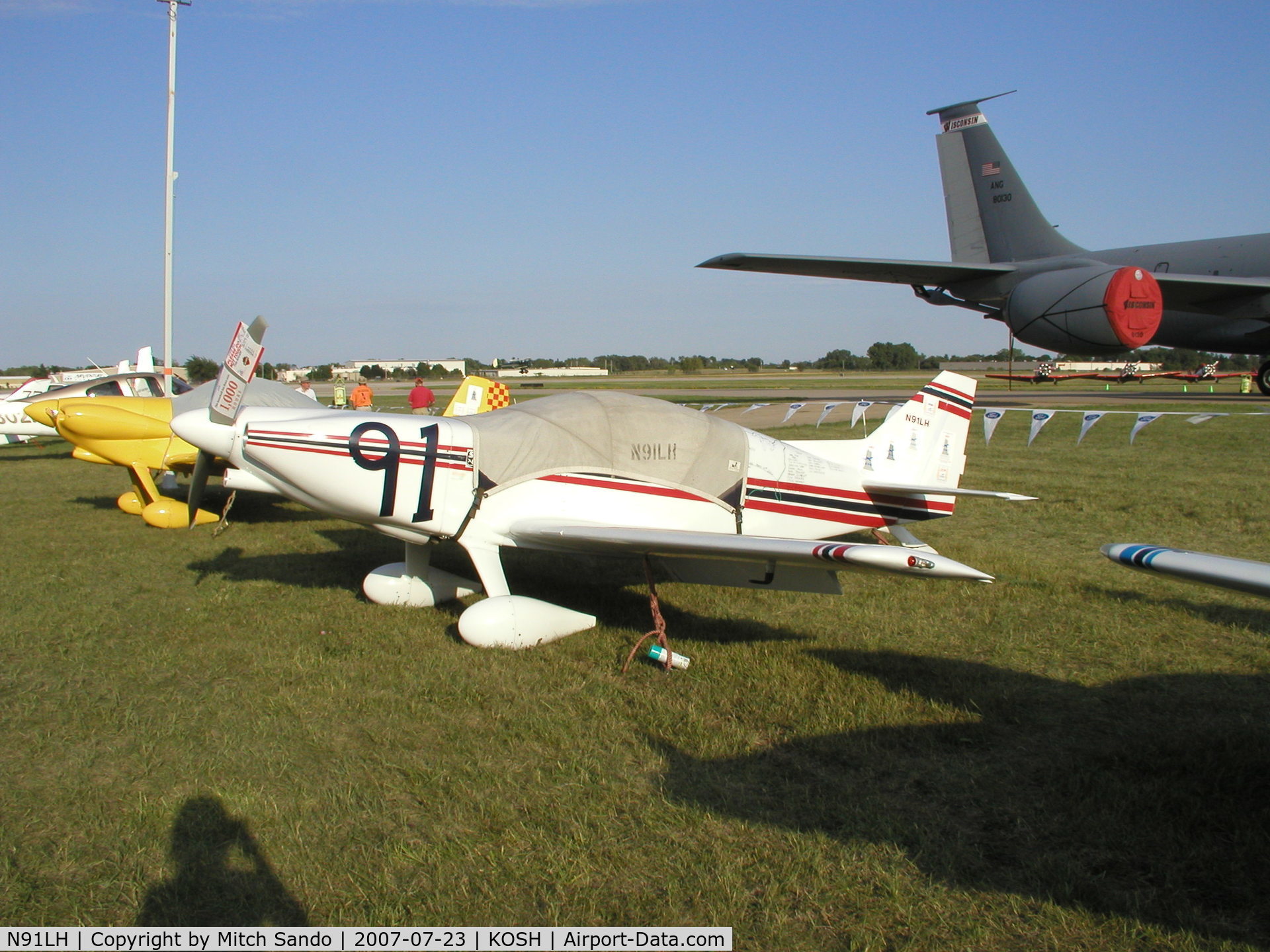 N91LH, 1997 Stoddard-Hamilton Glasair SH-2 C/N 549, EAA AirVenture 2007.