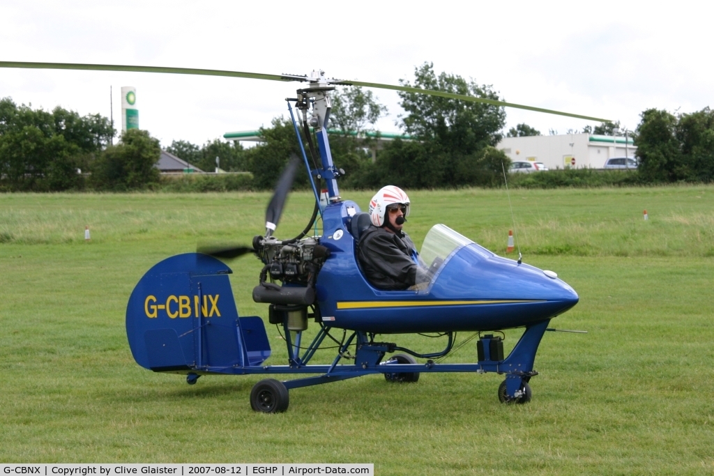 G-CBNX, 2002 Montgomerie-Bensen B-8MR Gyrocopter C/N PFA G/01A-1345, In private hands since April 2002.