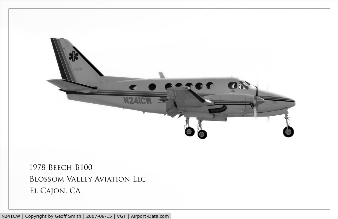 N241CW, 1978 Beech B100 King Air C/N BE-54, N241CW
