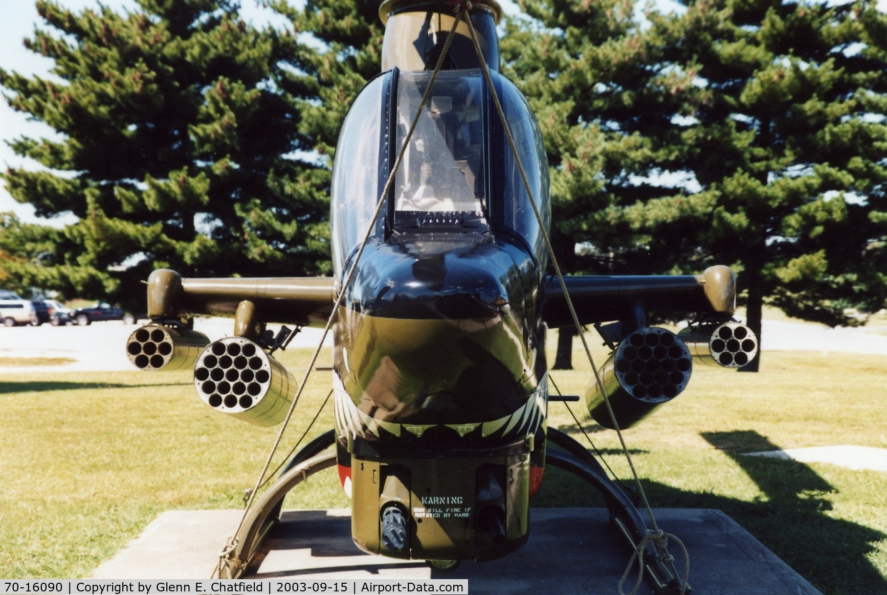 70-16090, 1970 Bell AH-1S Cobra C/N 21034, AH-1S at the 101st Airborne Division Museum, Ft. Campbell, KY
