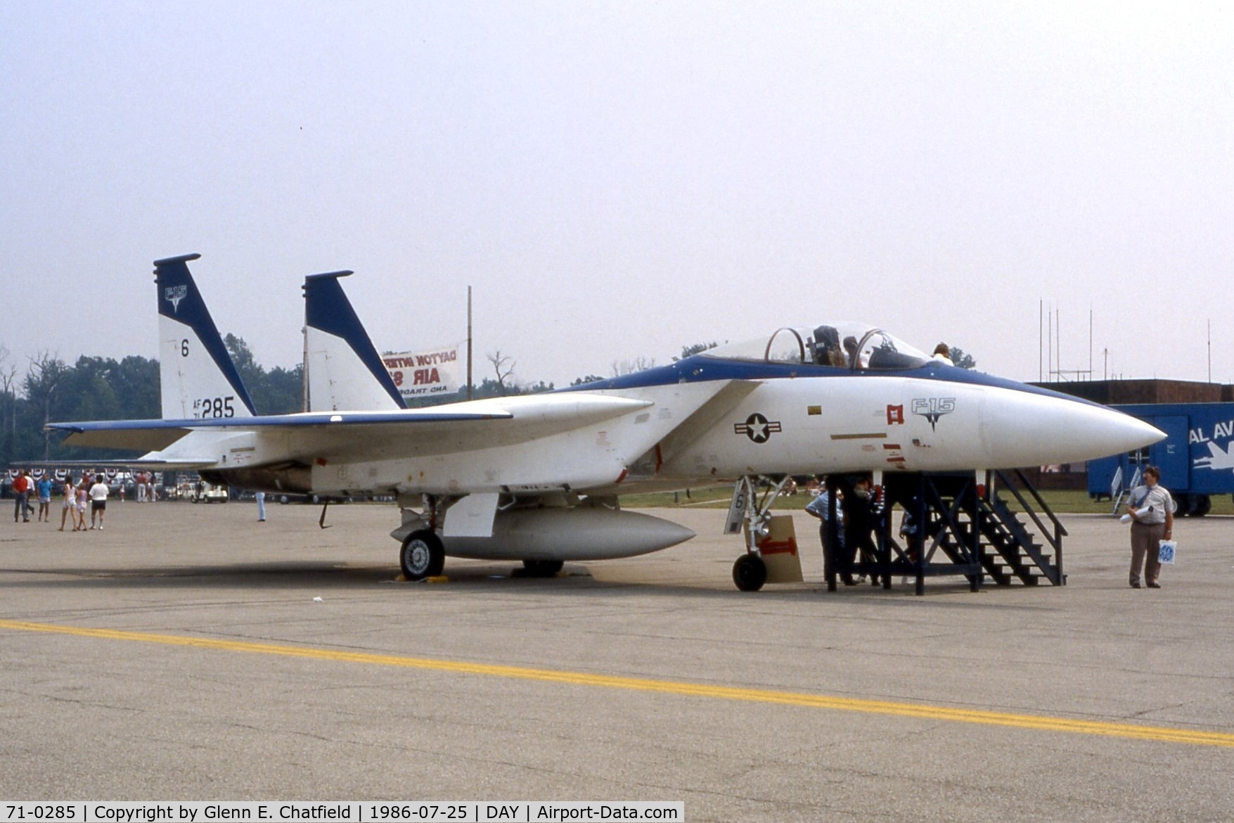 71-0285, McDonnell Douglas F-15A Eagle C/N 0006/A006, YF-15A at the Dayton International Air Show
