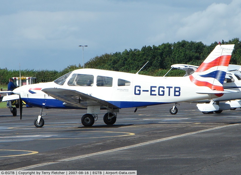 G-EGTB, 1978 Piper PA-28-161 Cherokee Warrior II C/N 28-7816074, Pa-28-161