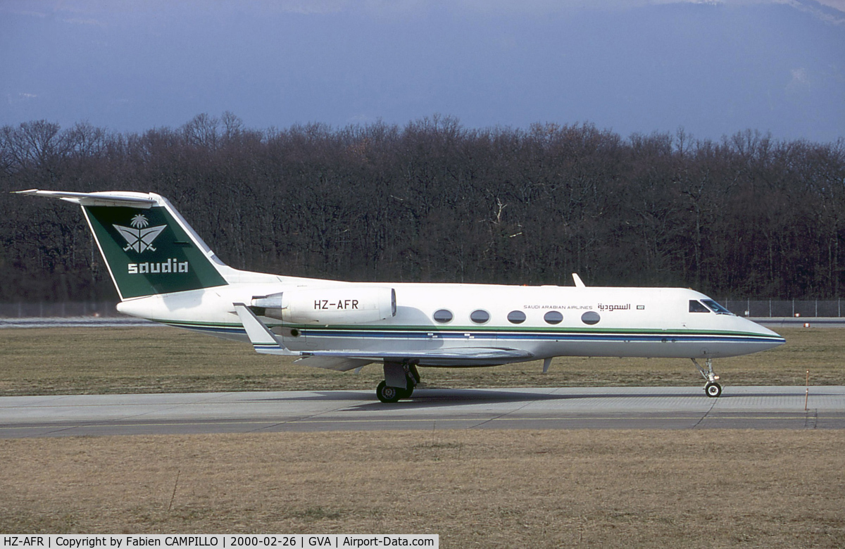 HZ-AFR, 1984 Gulfstream G-1159A Gulfstream III C/N 410, G-1159A GIII 4100