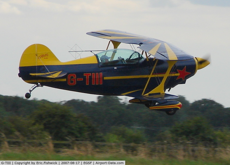 G-TIII, 1979 Aerotek Pitts S-2A Special C/N 2196, 4. G-TIII at Conington Aerobatics Competition