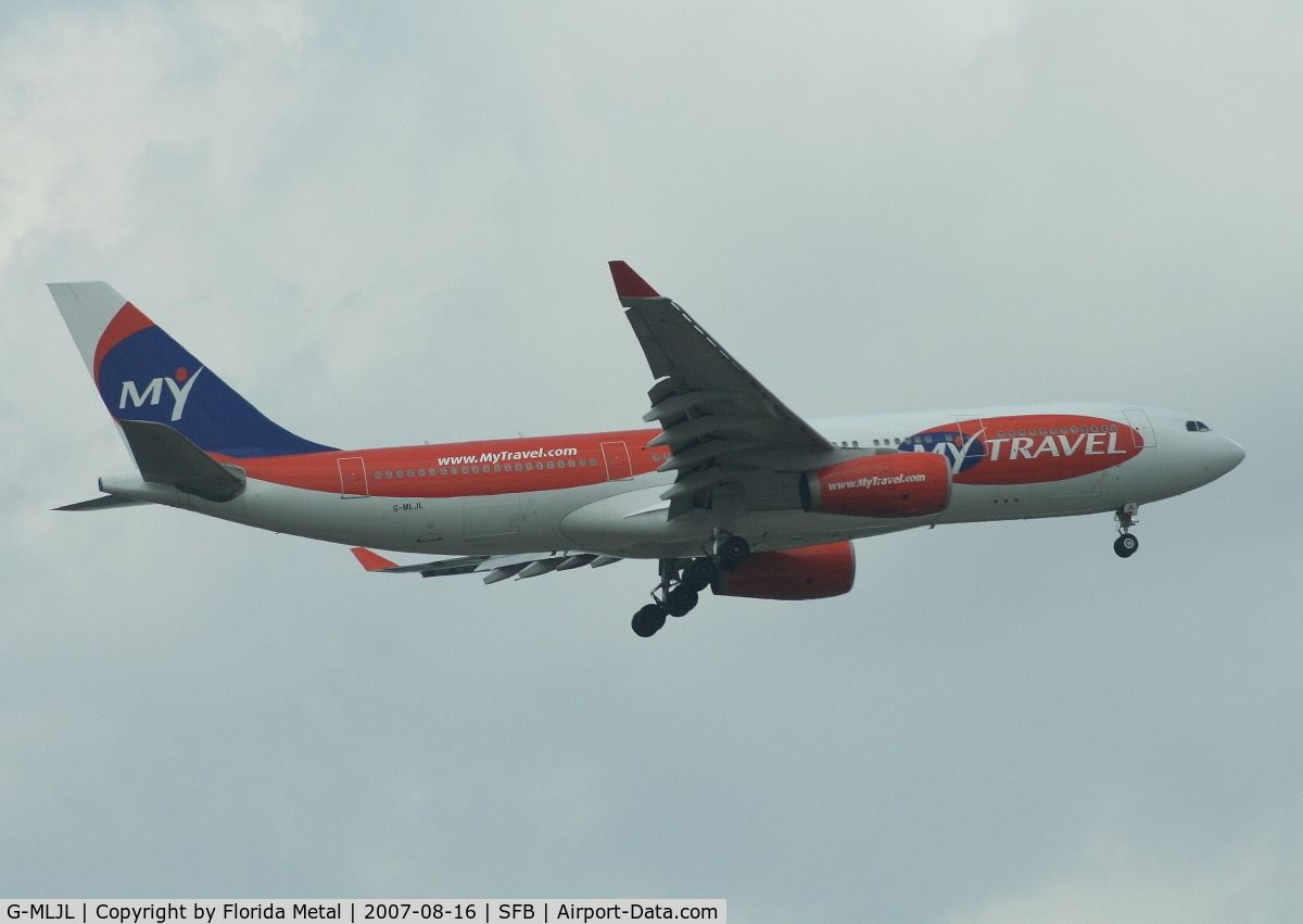 G-MLJL, 1999 Airbus A330-243 C/N 254, My Travel