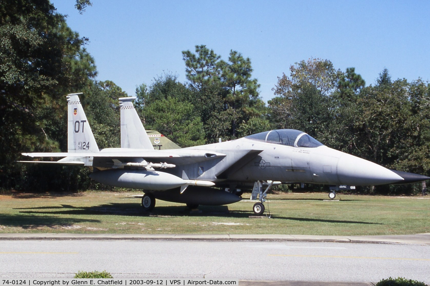 74-0124, McDonnell Douglas F-15A Eagle C/N 0100/A085, F-15A at the USAF Armament Museum
