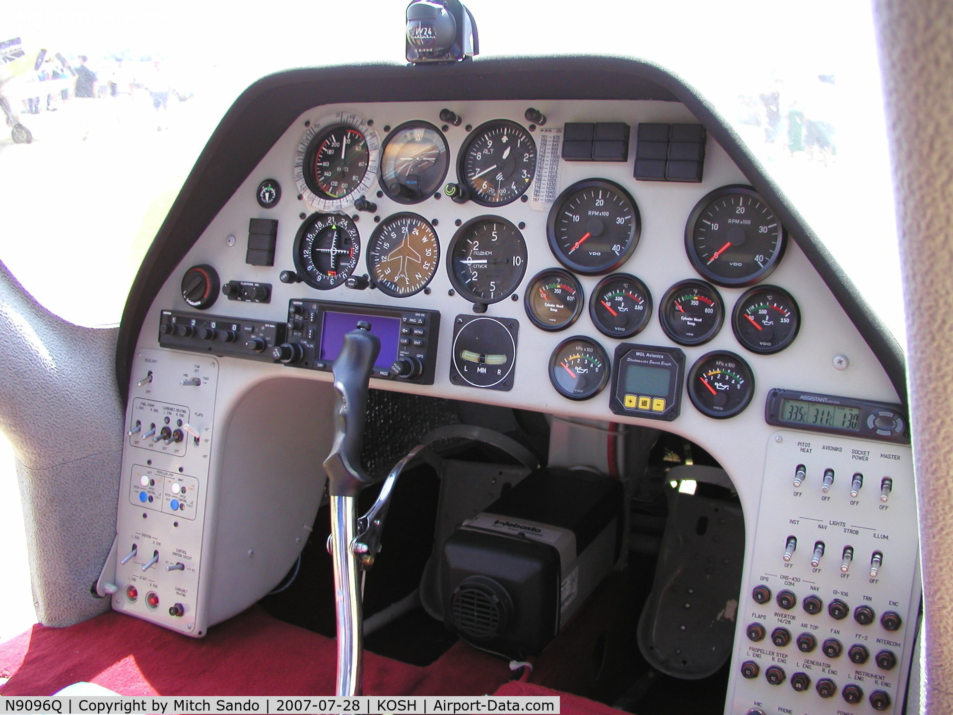 N9096Q, 2005 Promaks M-12 C/N 294006, EAA AirVenture 2007.