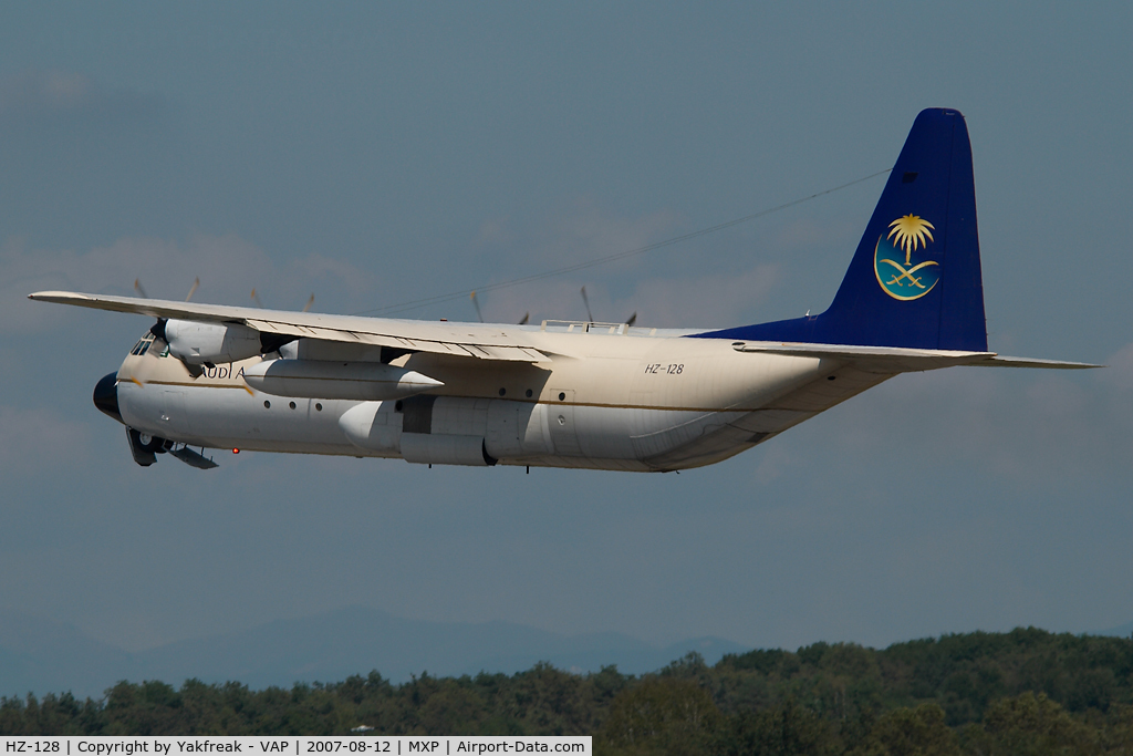 HZ-128, 1983 Lockheed L-100-30 Hercules (L-382G) C/N 382-4950, Saudia Lockheed Hercules