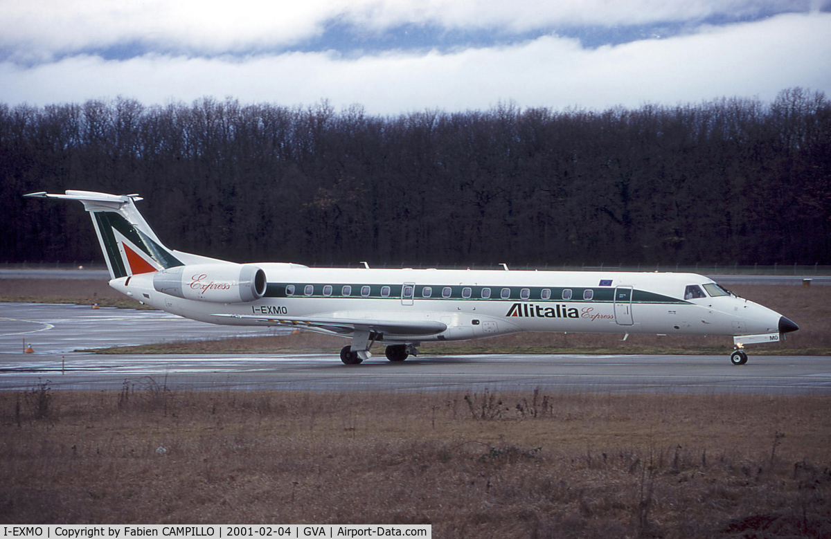 I-EXMO, 2000 Embraer ERJ-145LR (EMB-145LR) C/N 145299, Alitalia Express