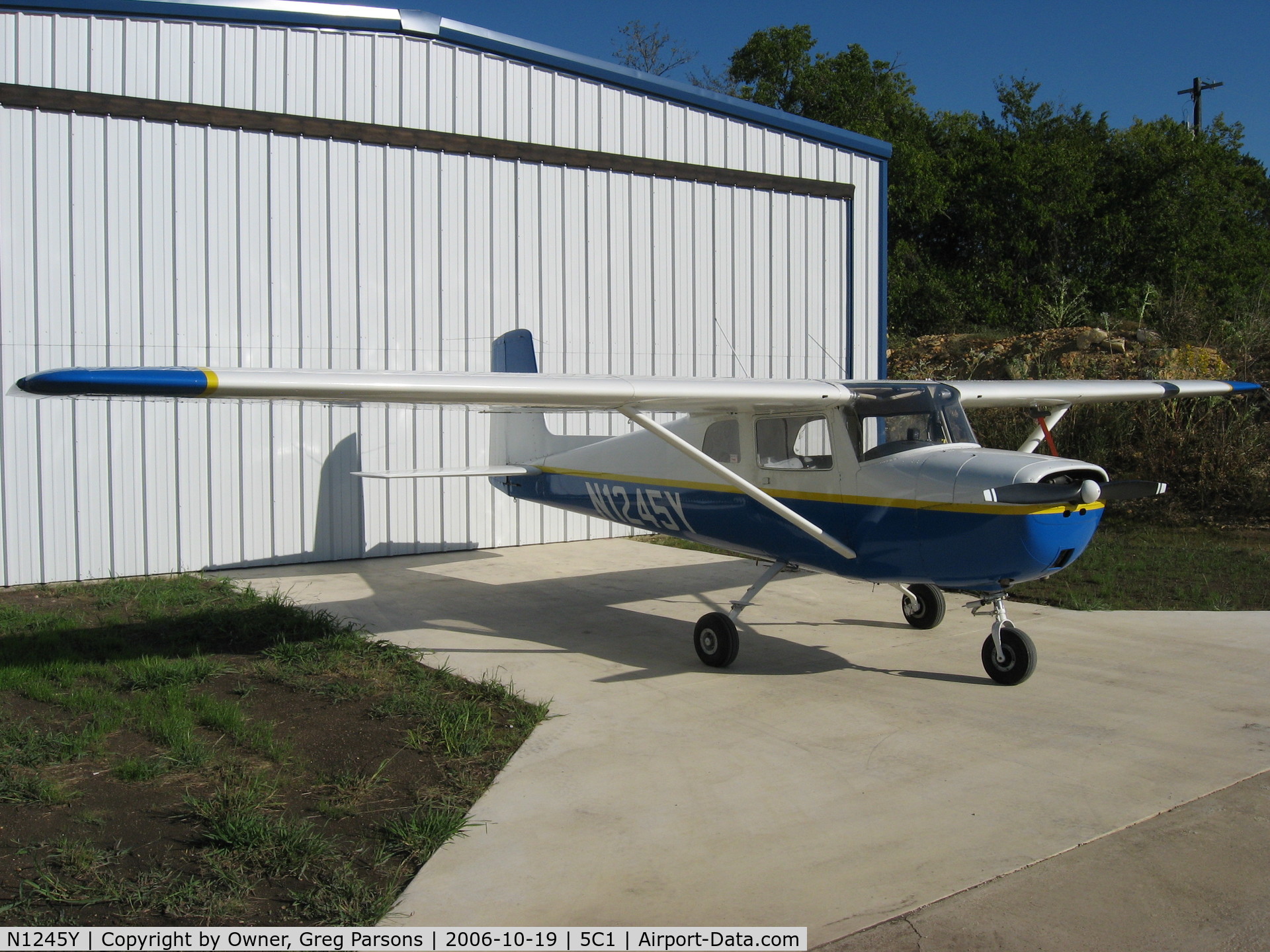 N1245Y, 1962 Cessna 150B C/N 15059645, Low time very nice 150B