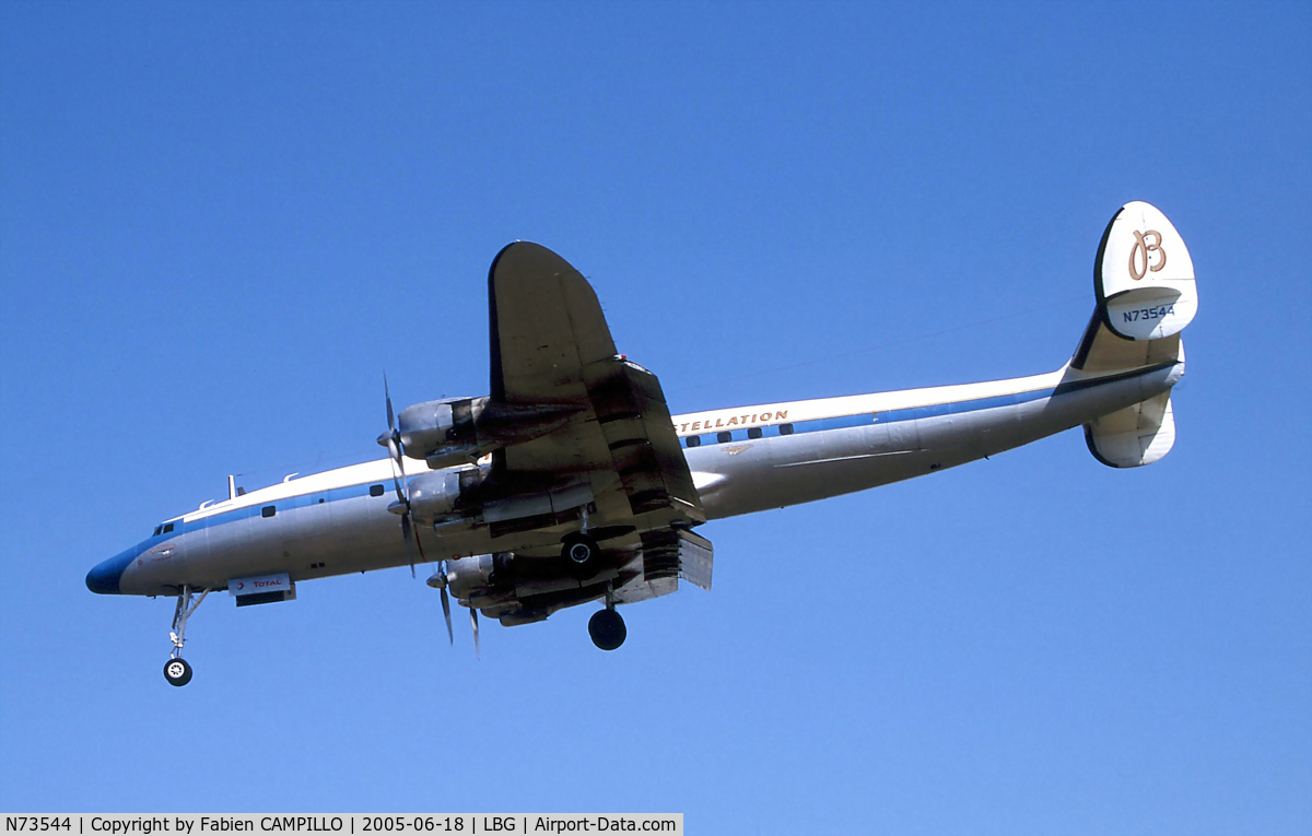 N73544, 1955 Lockheed C-121C Super Constellation (L-1049F) C/N 1049F-4175, 1049F4175