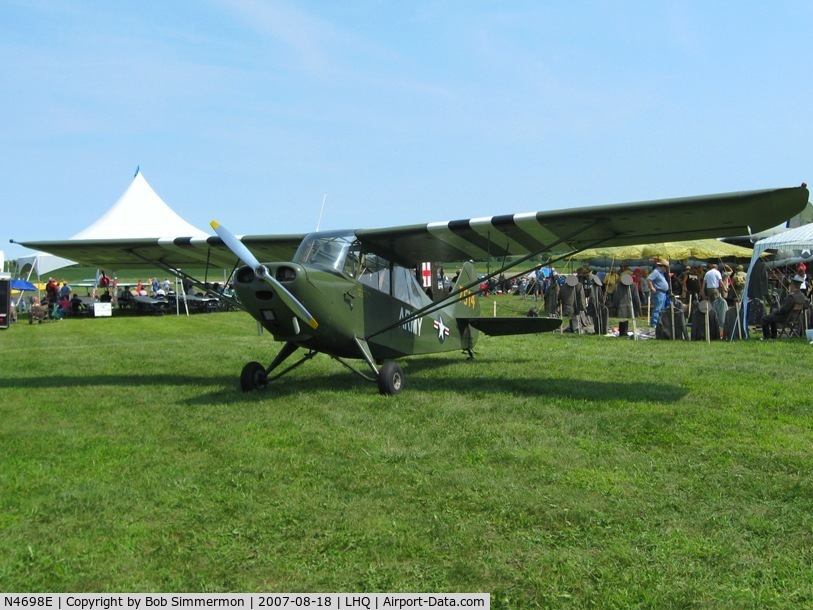 N4698E, 1950 Champion 7EC C/N 7EC-45, Wings of Victory Airshow - Lancaster, OH