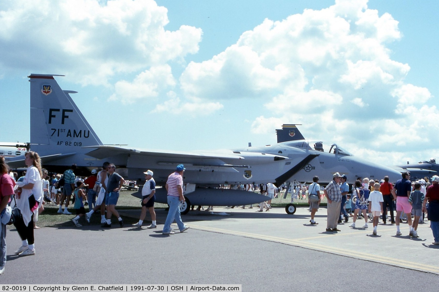 82-0019, 1982 McDonnell Douglas F-15C Eagle C/N 0832/C250, F-15C at the EAA fly in