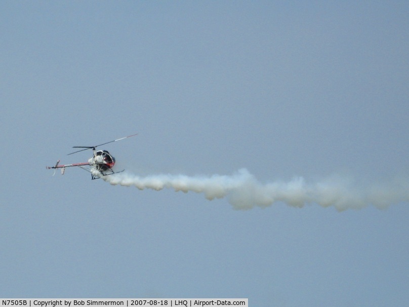 N7505B, 1985 Schweizer 300C (269C) C/N S1205, Otto the helicopter at Wings of Victory Airshow - Lancaster, OH