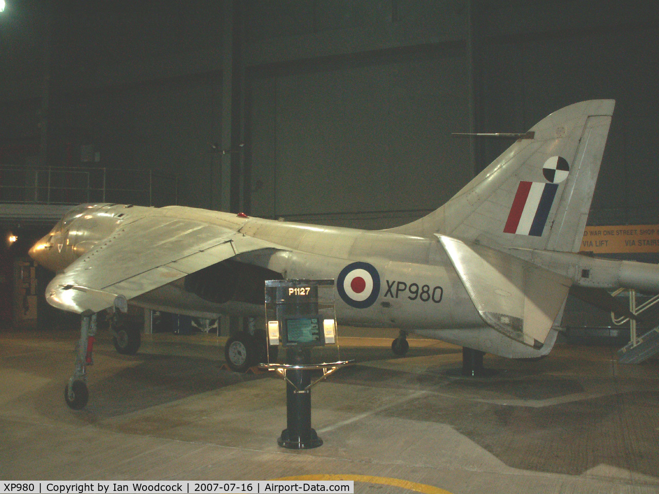 XP980, Hawker Siddeley P.1127 C/N P-05, Hawker-Siddeley P.1127/Fleet Air Arm Museum/Yeovilton