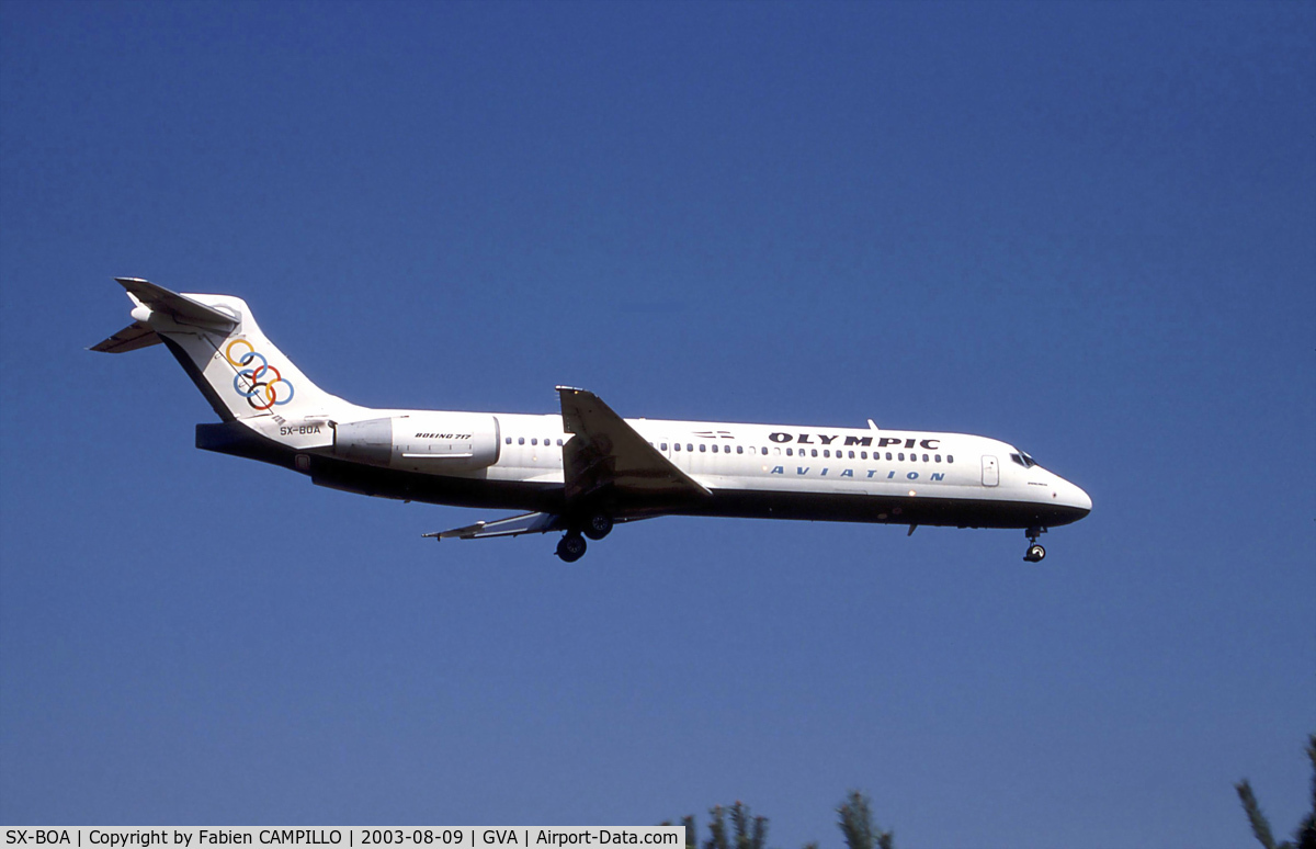 SX-BOA, 1999 Boeing 717-2K9 C/N 55056, Olympic