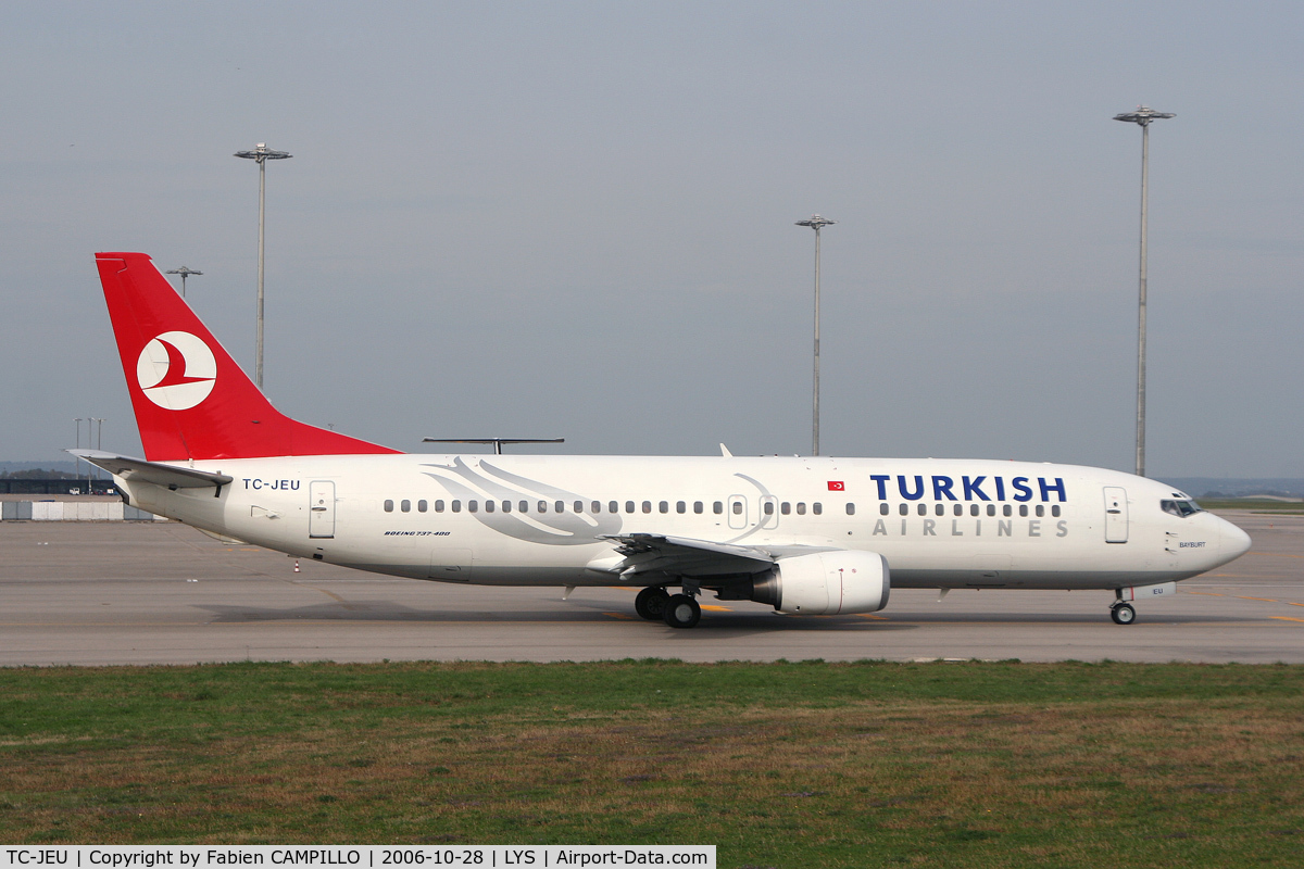 TC-JEU, 1993 Boeing 737-4Y0 C/N 26078, Turkish