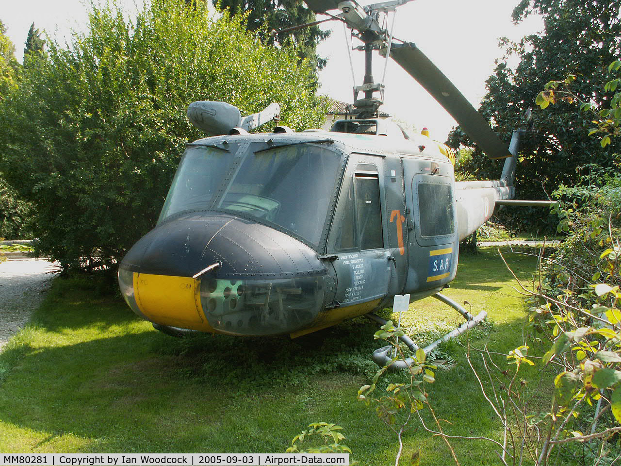MM80281, Agusta AB-204B C/N 3049, Agusta-Bell AB.204B/Preserved/Carrara San Giorgio (Composite aircraft,boom from MM80467)