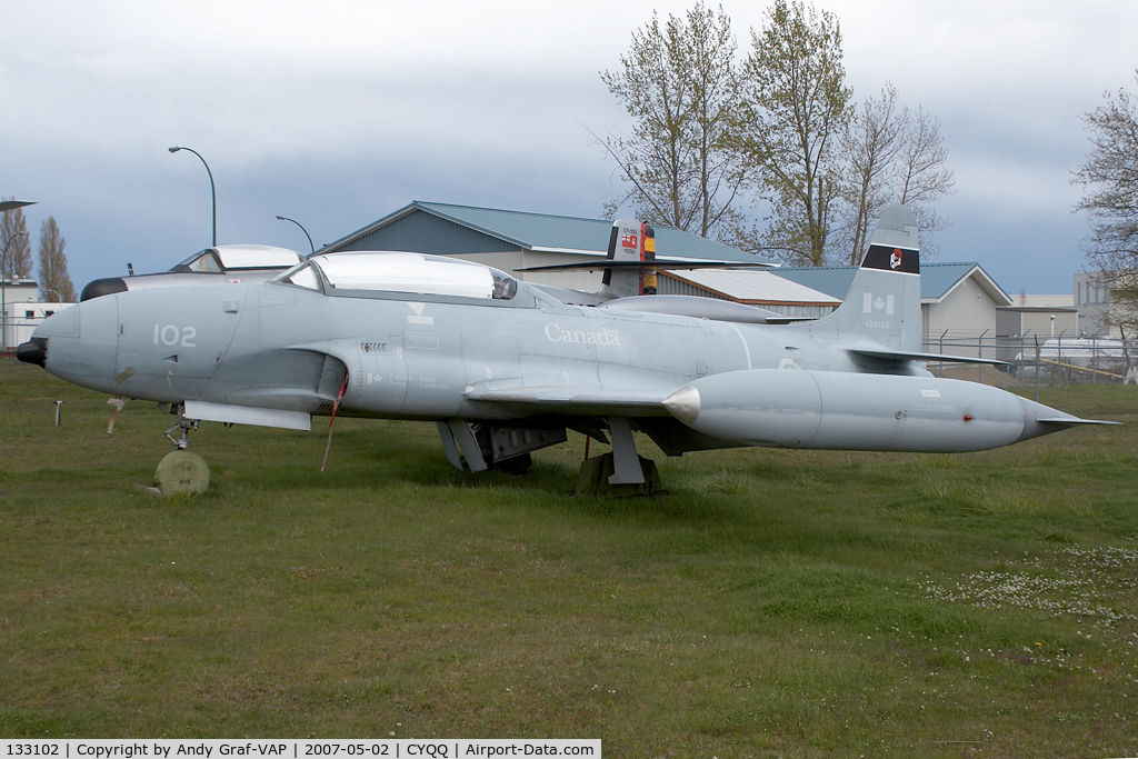 133102, Canadair CT-133 Silver Star C/N T33-102, Canada Air Force Lockheed T-33