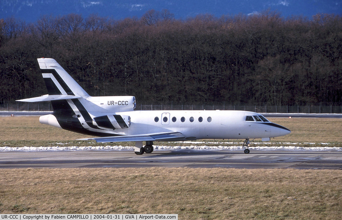 UR-CCC, 1992 Dassault Falcon 50 C/N 235, Falcon 50 235