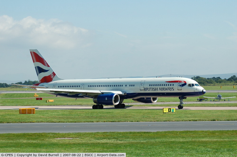 G-CPES, 1998 Boeing 757-236 C/N 29114, British Airways - Taxiing
