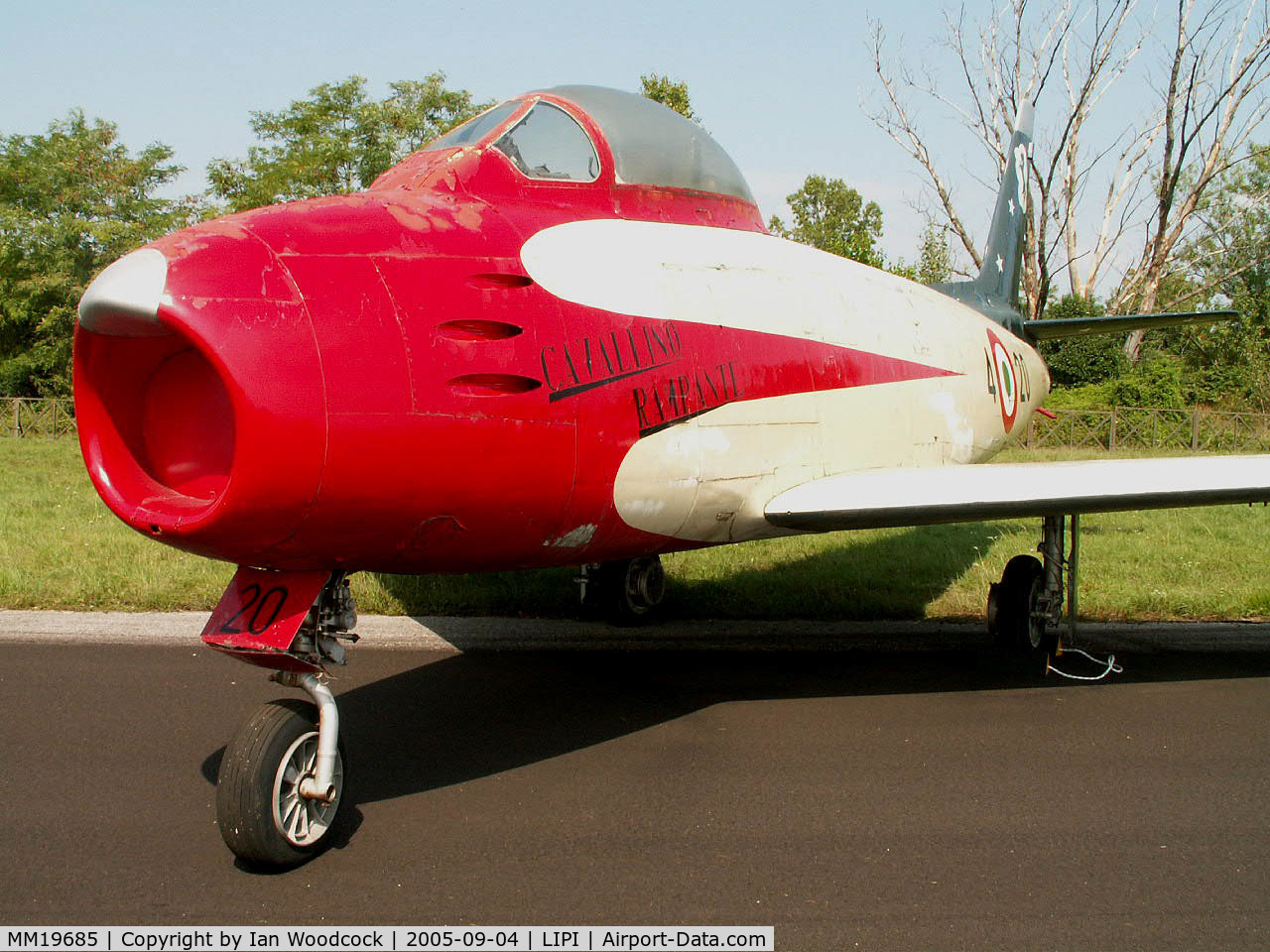 MM19685, Canadair CL-13A Sabre C/N 585, Canadair CL-13A/Preserved/Rivolto-Udine