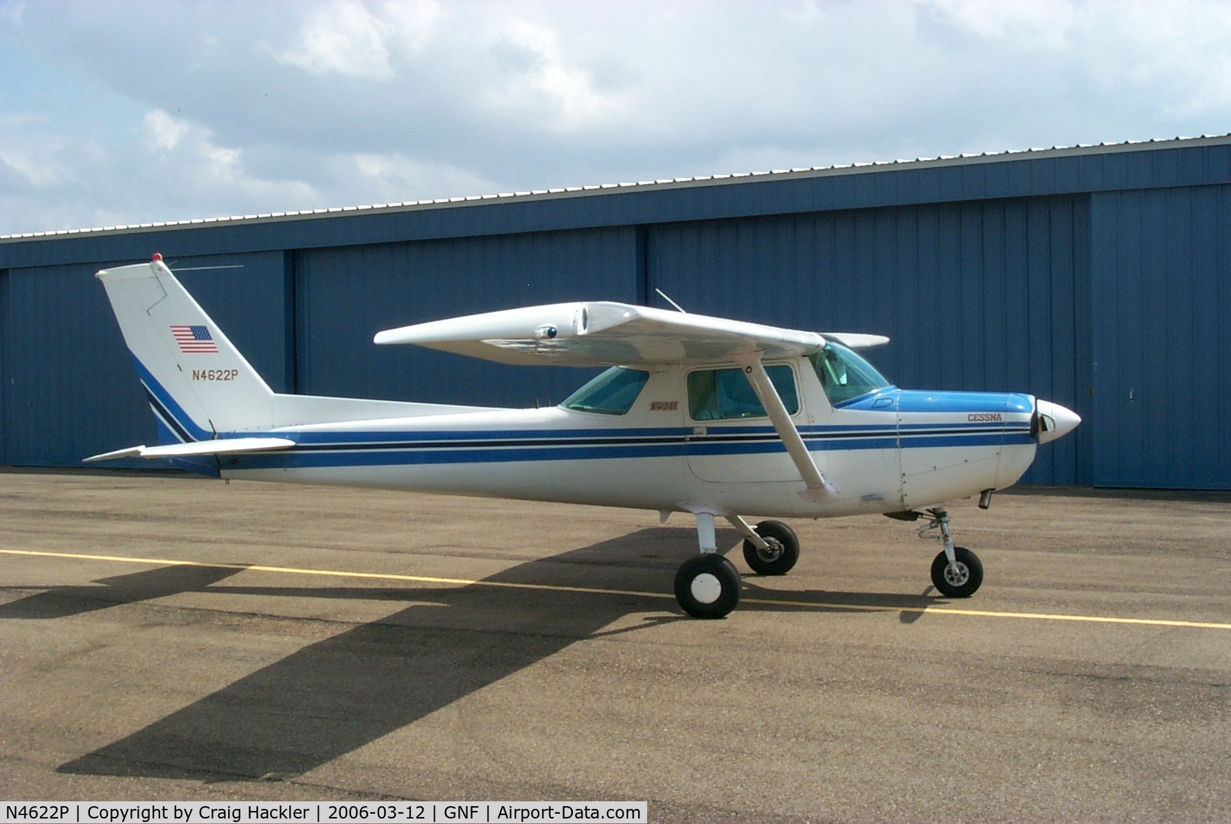 N4622P, 1980 Cessna 152 C/N 15284785, Freshly washed