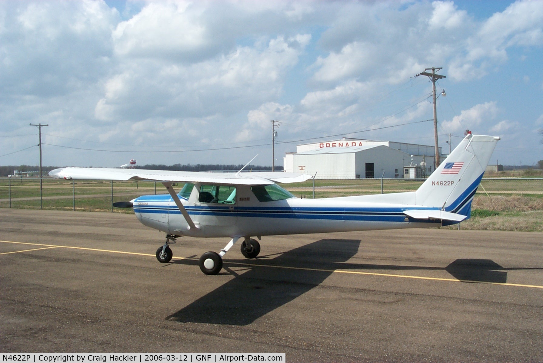 N4622P, 1980 Cessna 152 C/N 15284785, Catching some rays on the ramp.