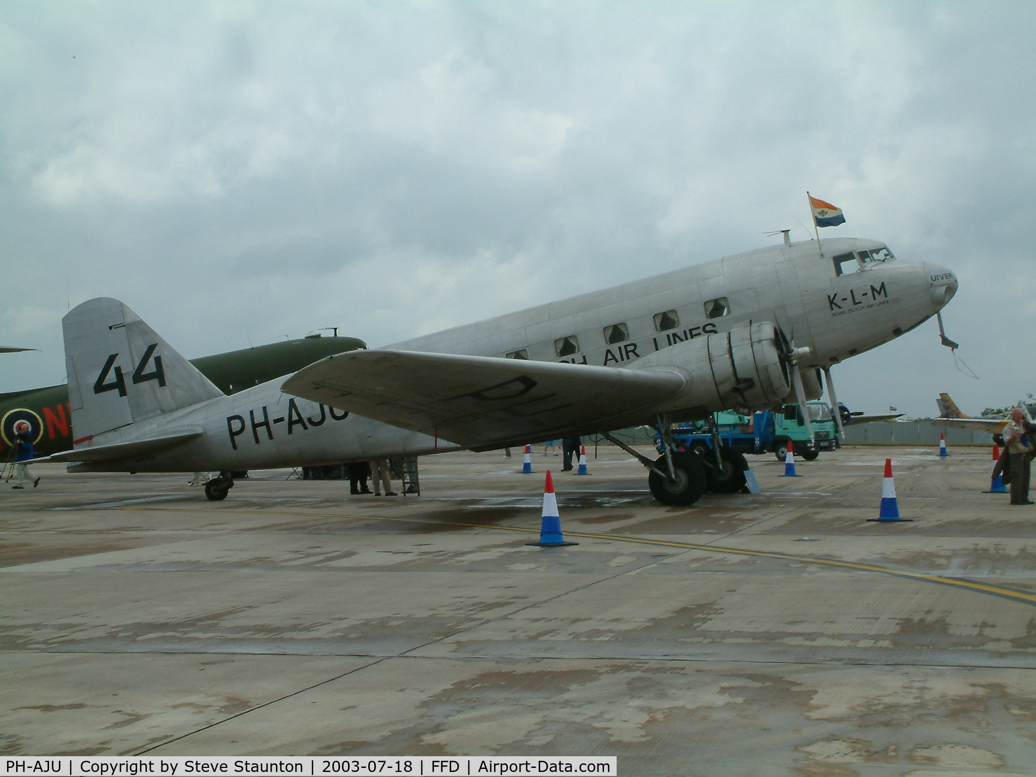 PH-AJU, 1934 Douglas DC-2-112 C/N 1286, Royal International Air Tattoo 2003