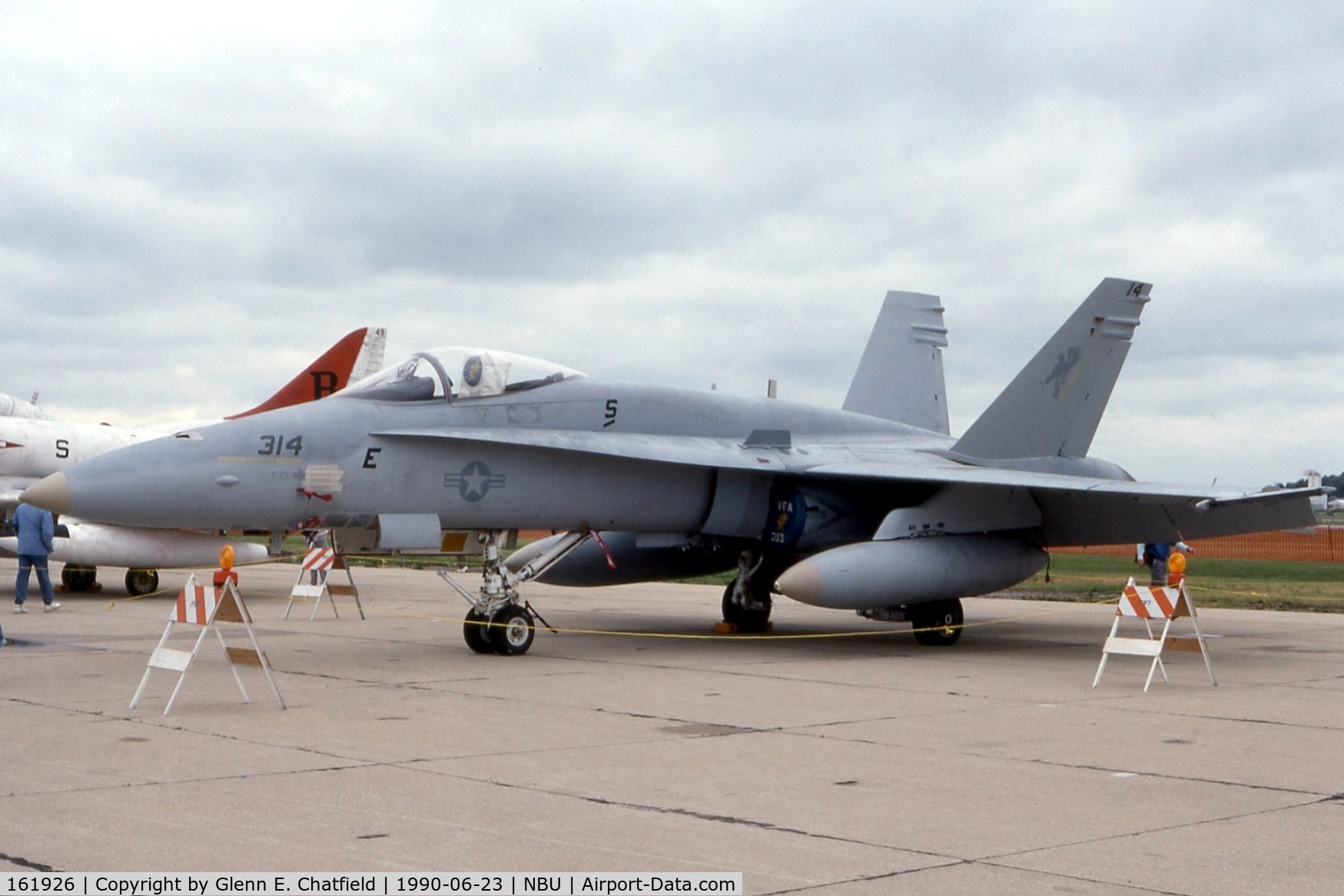161926, McDonnell Douglas F/A-18A Hornet C/N 0127/A094, F/A-18A at the open house