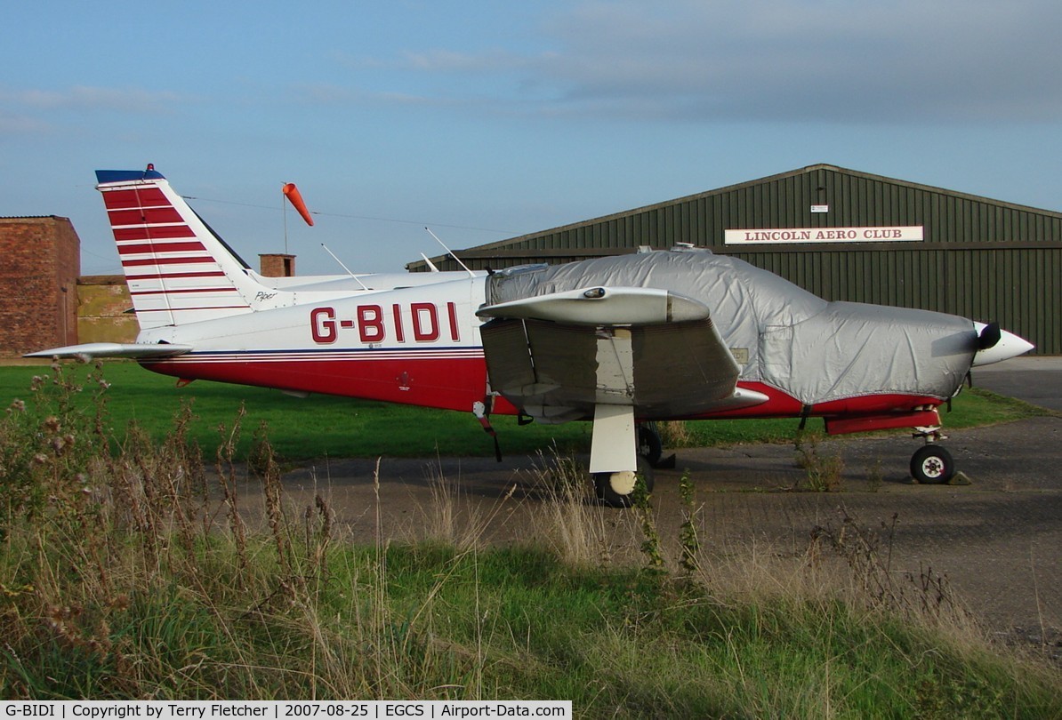 G-BIDI, 1978 Piper PA-28R-201 Cherokee Arrow III C/N 28R-7837135, Piper Pa28R-201
