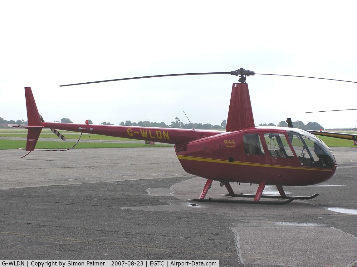 G-WLDN, 2005 Robinson R44 Raven 1 C/N 1507, R44 at Cranfield