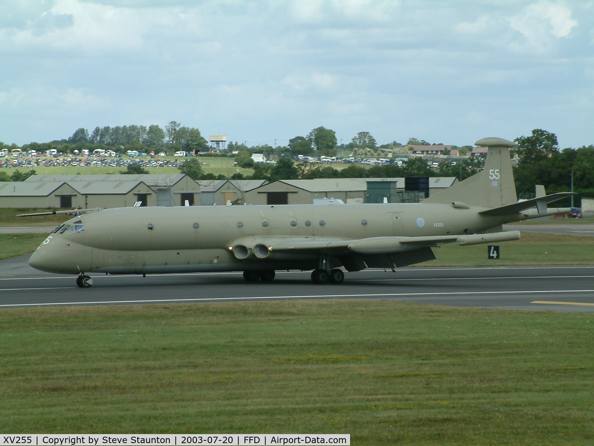 XV255, Hawker Siddeley Nimrod MR.2 C/N 8030, Royal International Air Tattoo 2003