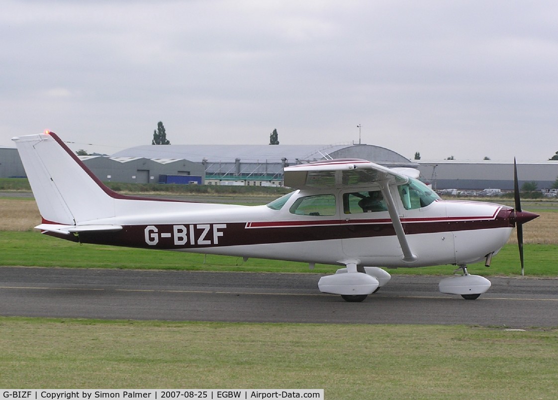 G-BIZF, 1981 Reims F172P Skyhawk C/N 2070, Cessna F172P at Wellesbourne